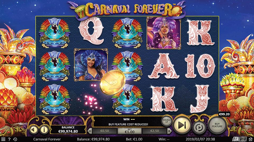 Carnaval Forever สล็อตเล่นง่าย