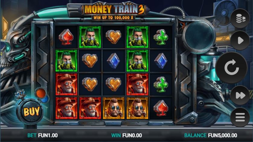 Money Train 3 สล็อตเล่นง่าย